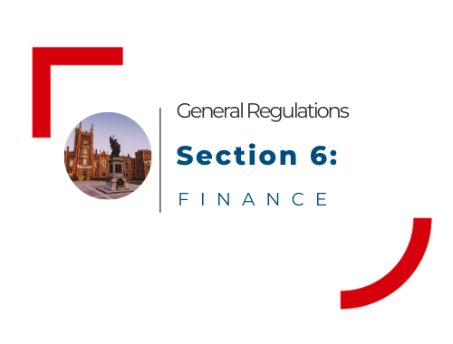 Section 6 - Finance